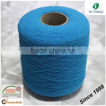 Manufacture 100% Polyester 210D 280D Covered Spandex Yarn for Socks in China photo-5