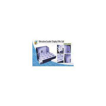 Advertising Corrugated Cardboard Counter Display Boxes 4C Print