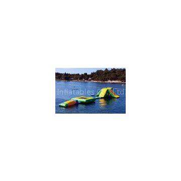 Floating Small Wibit Water Park Station / Inflatables Water Sports Equipment