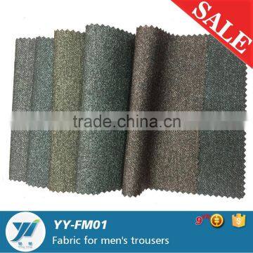 YY-FM01 Polyester/Cotton blending 4ways stretch trouser fabric for men's trousers
