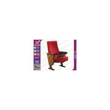 Foldable Polyester Fabric Cover Auditorium Theater Seating , Concert Audience Chair