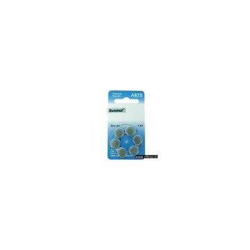 Sell Hearing Aid Battery A675-B6P / A312-B6P / A13-B6P / A10-B6P