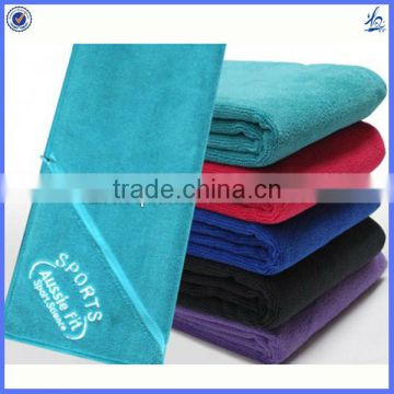 super sweat absorbent microfiber sport towels with pocket