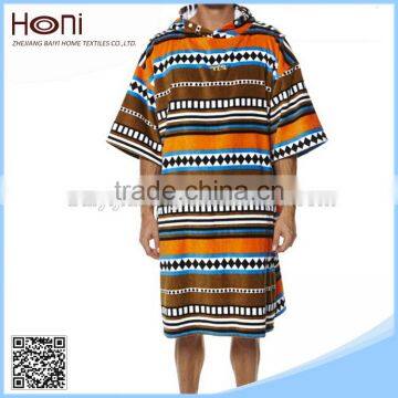 China Textiles Towel Poncho 100% Cotton Poncho Towel For Adults