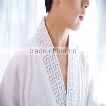 High Quality Star Hotel Velour Cotton Bath Robe photo-3