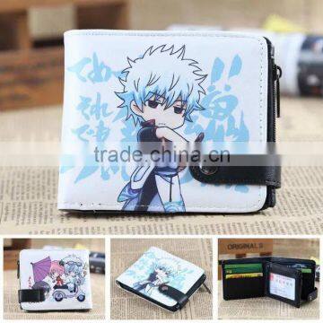 Gintama Cute Cartoon Purse Snap Japanese Anime Wallet