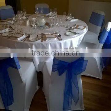 cheap Polyester decorative table cloth for restaurant