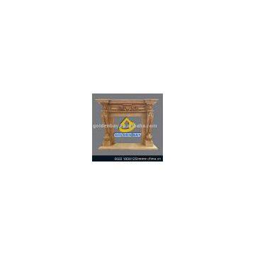Sandstone Fireplace
