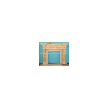 stone fireplace mantel