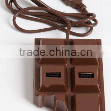 Promotion Item chocolate shape PVC USB Flash Drive 8GB