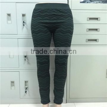 New style women fashion fitting jaquard seamless leggings-2