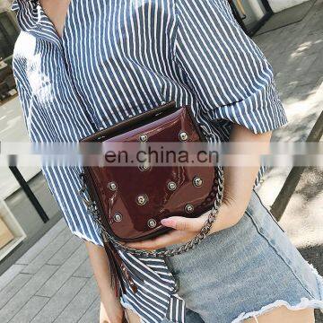 The Paint Bright Women Fashion Square Rivet All-Match Bangalor photo-5