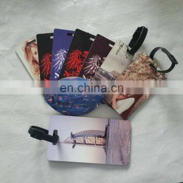 sublimation heat transfer blank MDF baggage tag