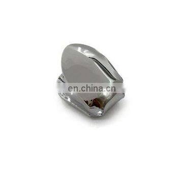 Golden Hip Hop Single Tooth Grillz Cap Top & Bottom Grill for Halloween Jewelry Gifts Bling Custom Teeth Rhinestone Deco photo-4