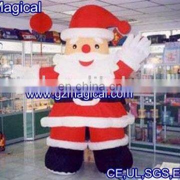 Beauty inflatable santa claus/Holiday inflatable