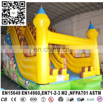 Giant inflatable water slide for sale double castle slide toys inflatable game slide