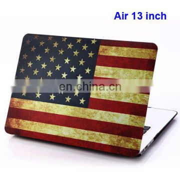 Folio Plastic Protective Hard Shell Case For Macbook Air 13 inch