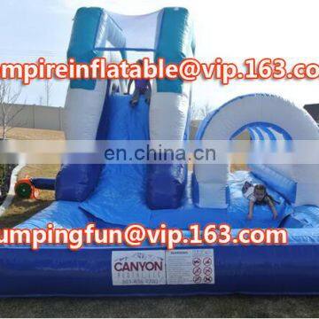 Creative design inflatable medium size water slide ID-SLM043