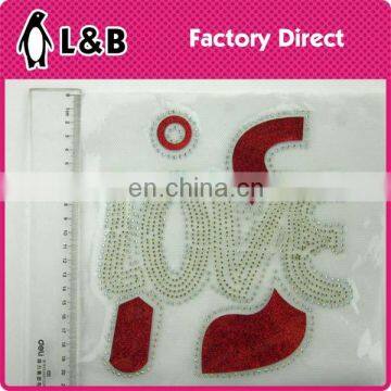 Wholesale Heart Shaped Hot Fix Motif for Children Clothing photo-6