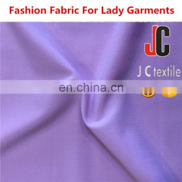 100% polyester jersey spandex plain dyed fabric for garment