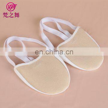 X-8065 Top Quality Canves Women Half Sole Belly Dance Shoes photo-3