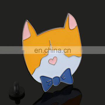 customized lapel badge lovely kitten lapel pin