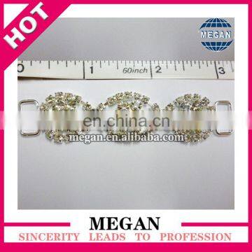 2014 new design wholesale rhinestone bikini connector