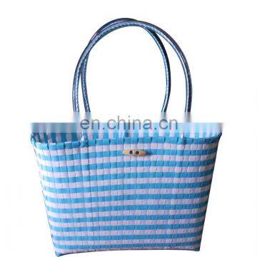 Plastic Hand Woven Shopping Bag
