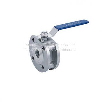 Wafer Type Flanged Ball Valve