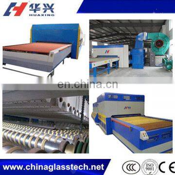 CE approved OMRON switch glass tempering furnace