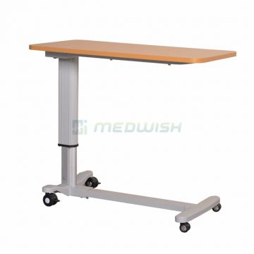 AG-OBT015 CE approved movable hospital furniture over bed table for dinning