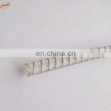 Steel wire braided reinforced PVC spiral hose