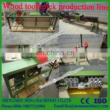 Twin bamboo chopstick making machine
