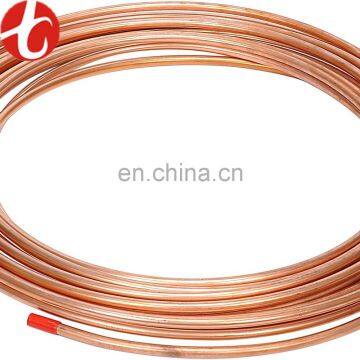 99.99% pure copper tube by roll copper pipe