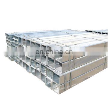 Hollow section rectangular and square gi steel pipe price