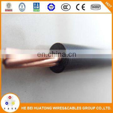 6AWG TW/THW/THW-2 Thermoplastic-insulate Wire and Cable