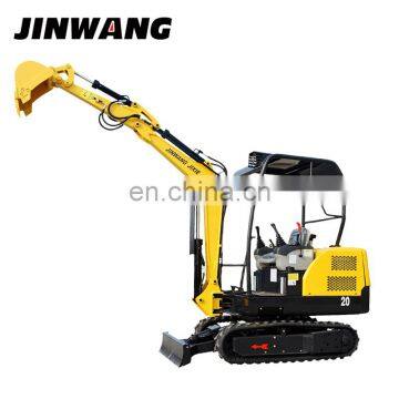 New design 2 ton electric mini digger machine for garden