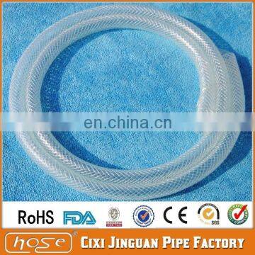 China Manufacturer Supply 30 Meters Braided Drinking Water Hose Use Food Grade FDA Approve 1" Transparent PVC Braided Water Hose