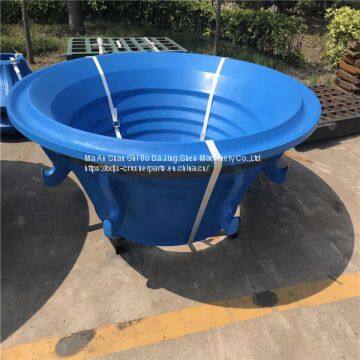 Mn18Cr2 Cone Crusher Wear-resistant Parts Concave and Mantle Applyto Symons Cone Crusher Wear Parts photo-4