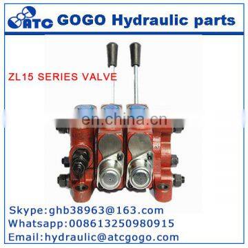 ZL15 Hydraulic High Pressure Directional Heavy Tractor Valve Pneumatic Control Multi-way Directional Valve photo-4