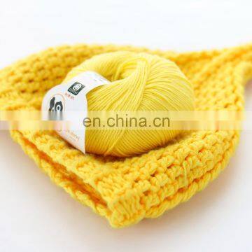 2019 China Factory Price 100% Cotton Baby Knitting Yarn for Hand Knitting photo-4