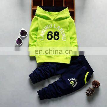 2018 Toddler Tracksuit Autumn Baby Clothing Sets Children Boys Girls Fashion T-shirt And Pants Suits