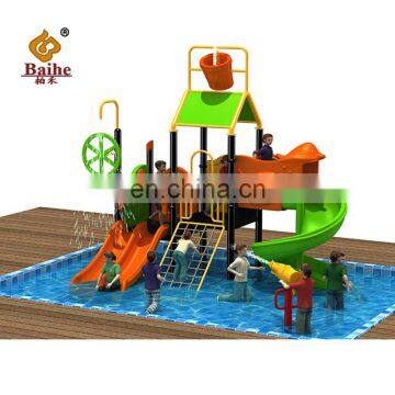 Hot sale fun games kids water park water playground kids slides equipment