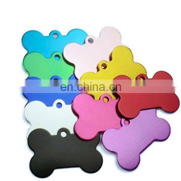 Aluminum Sublimation Collar Name Engrave Necklace Custom Cat Pet ID Dog Tag