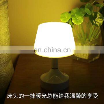 3 Color Temperature Adjustable LED Decoration Cordless Table Light Chargeable Remote Control Night light