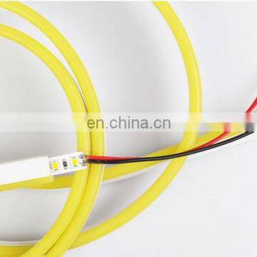 DC12V Silicone Material IP67 Waterproof SMD2835 8*16MM Led Ultra Thin Neon Flex Rope Light for Sign Logo photo-3