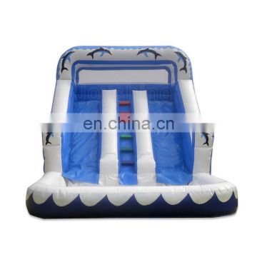 Blue Wave Commercial Inflatable Pool Water Slides Backyards Kids Home Use Water Slide With Pool