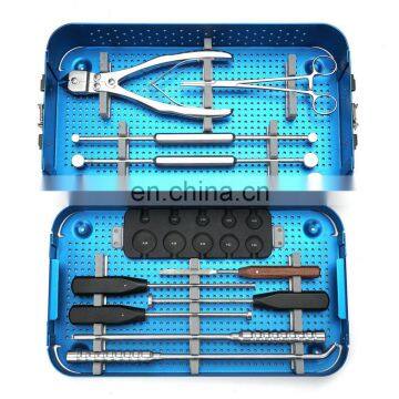 Hot Sale Orthopedic Surgical Instruments Titanium Mesh Cage Instrument Set Spine Surgery Spinal Surgical Instruments Set photo-2