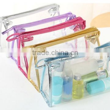 New generation rectangle transparent cosmetic bag, in promotion