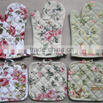 Canvas Printed Oven Mitt and Pot Holder photo-6